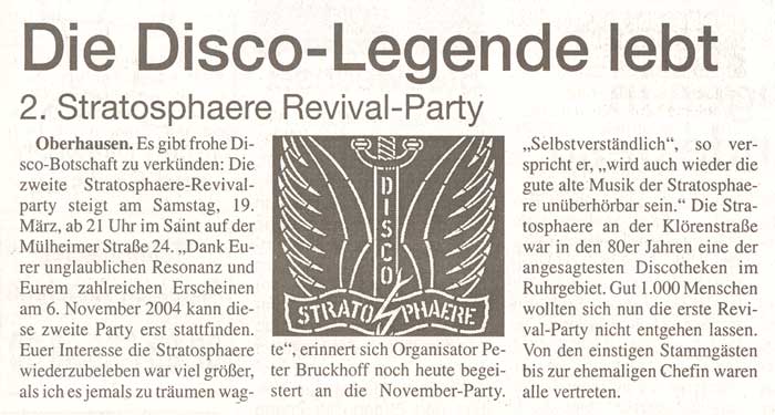 Stadtanzeiger Oberhausen 09.03.05